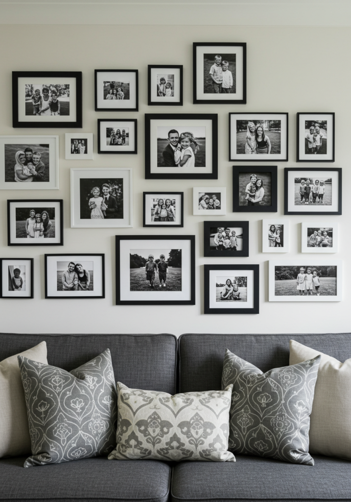 DIY Wall Art Ideas That Transform Any Room 4 DIY Photo Collage Wall