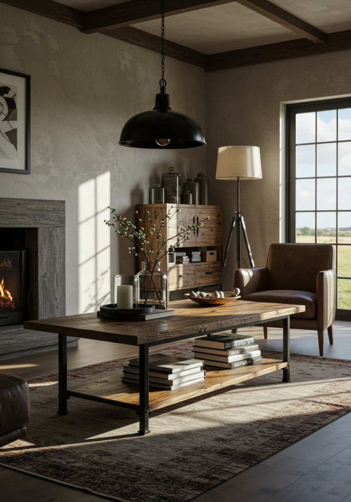 Mixing Modern with Rustic