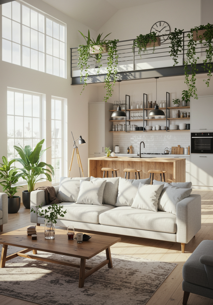 Open Concept Living Room Ideas to Maximize Space and Style 4 Use Furniture to Define Spaces