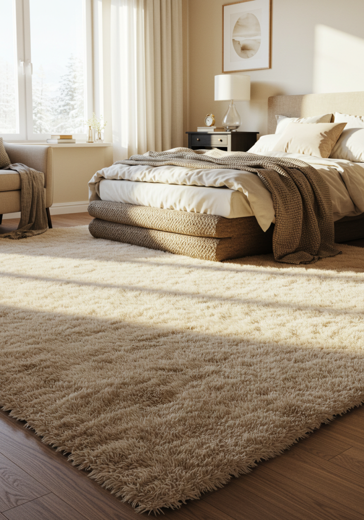 Decorate with Soft Rugs