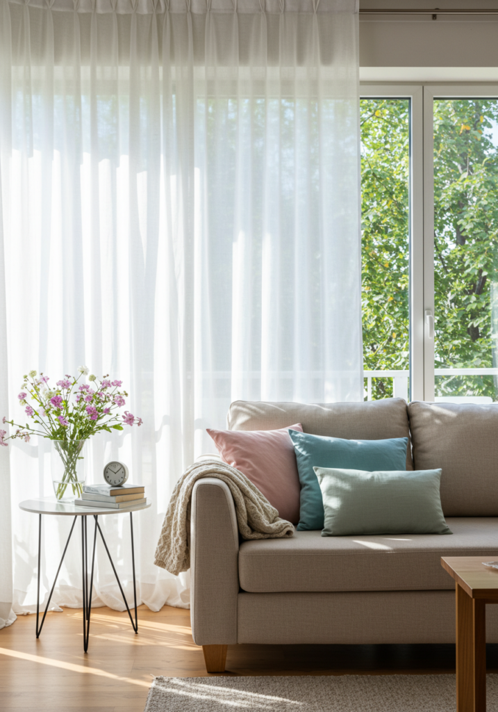  Switch to Light and Airy Fabrics