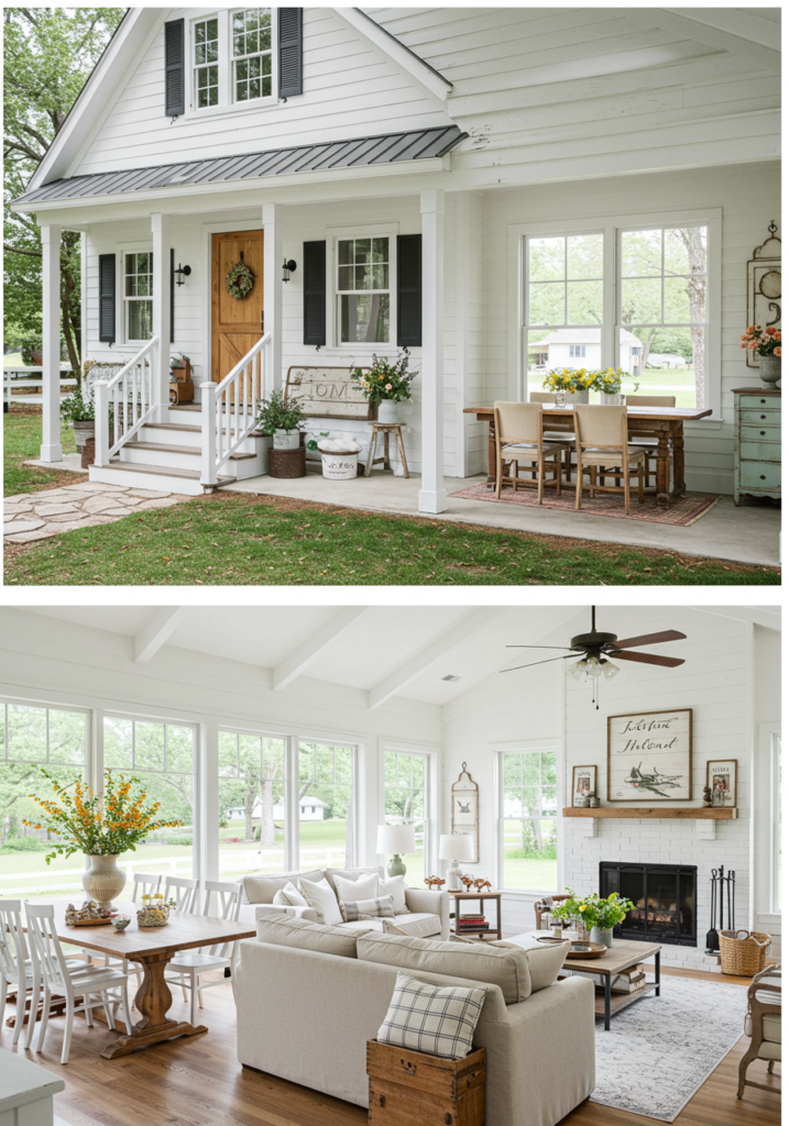 Coordinating Exterior and Interior Colors
