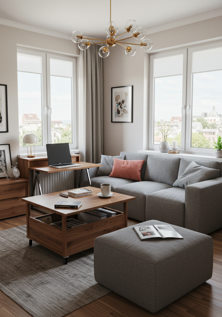 Modern Living Room Ideas for 2025: Fresh Trends for a Stylish Space 8 Multifunctional Furniture for Flexible Living