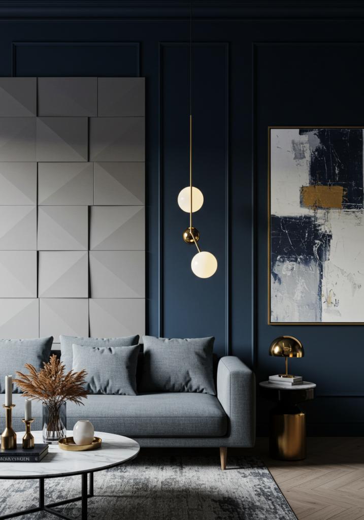 Modern Living Room Ideas for 2025: Fresh Trends for a Stylish Space 10 Bold and Artistic Wall Treatments