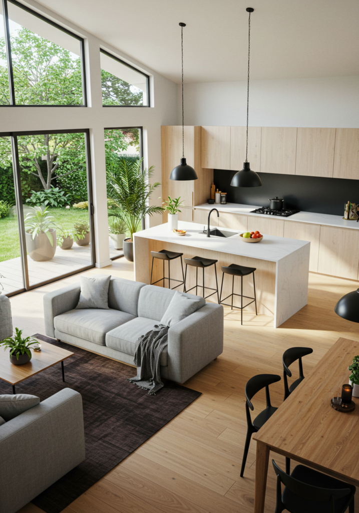 Open Concept Living Room Ideas to Maximize Space and Style 2 Open Concept Living